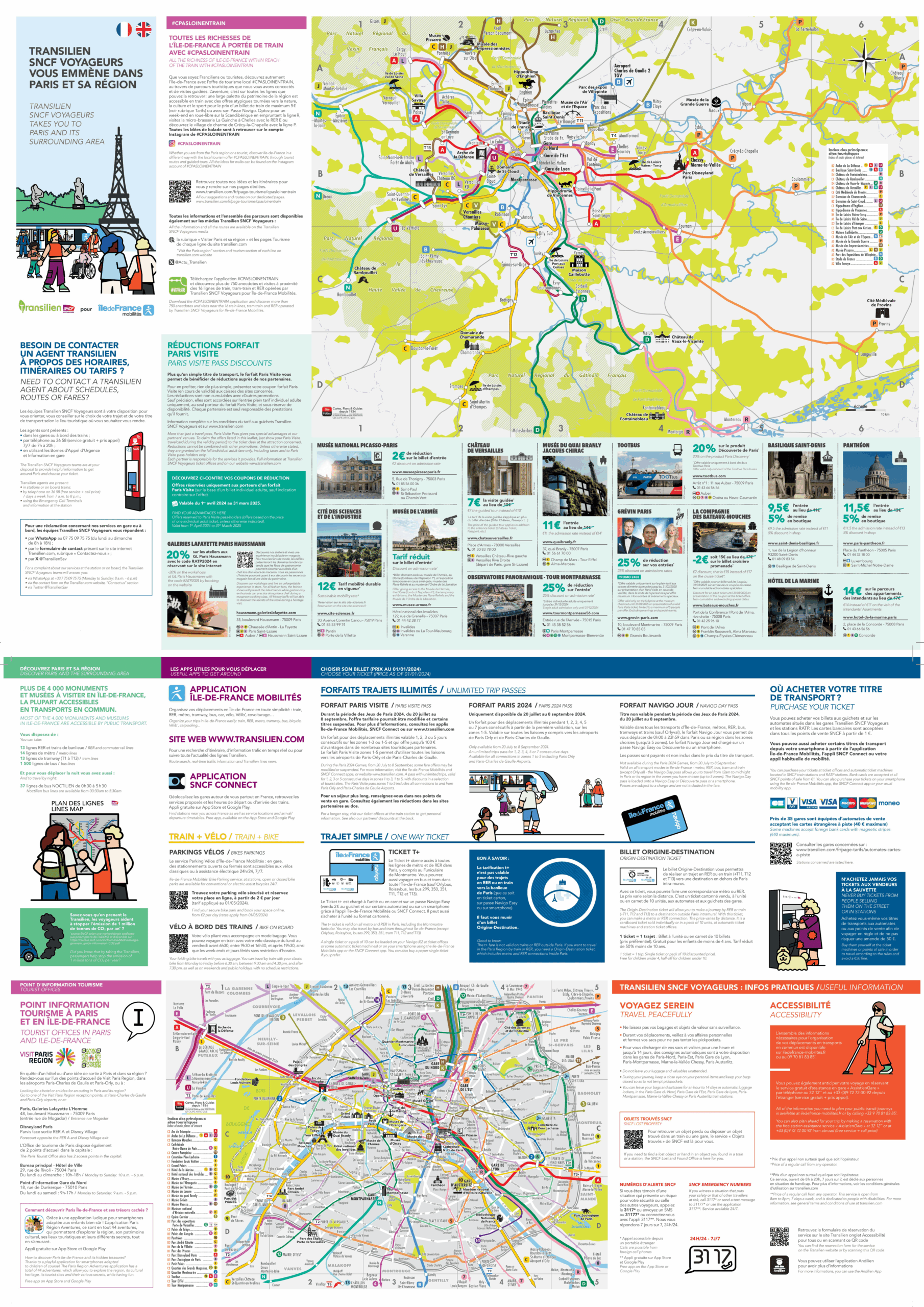 plan touristique de paris