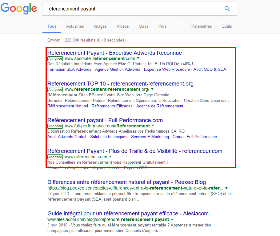 référencement comment ça marche