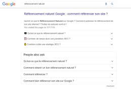 se faire référencer sur google